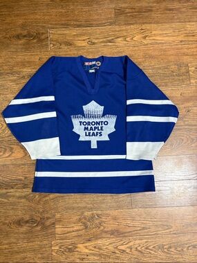 Vintage ccm Toronto maple leafs jersey